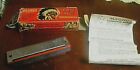 1949 Vintage Magnus Indian Chief Harmonica In Box w Instructions