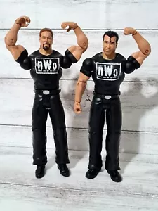 Figurine WWE Mattel Outsiders Scott Hall & Kevin Nash Wrestling nuove senza etichette 2011 - Foto 1 di 4
