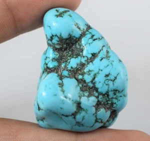 167,55 Ct Natürlicher Arizona Blau Türkis 41 x 30 mm Edelstein Präparat Grob - Bild 1 von 7