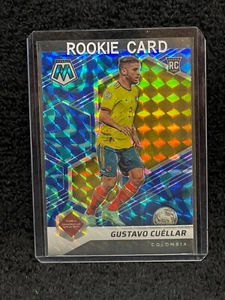 GUSTAVO CUELLAR ~ 2021-22 Mosaic FIFA World Cup #185 Reactive Blue Prizm PWE RC - Picture 1 of 2