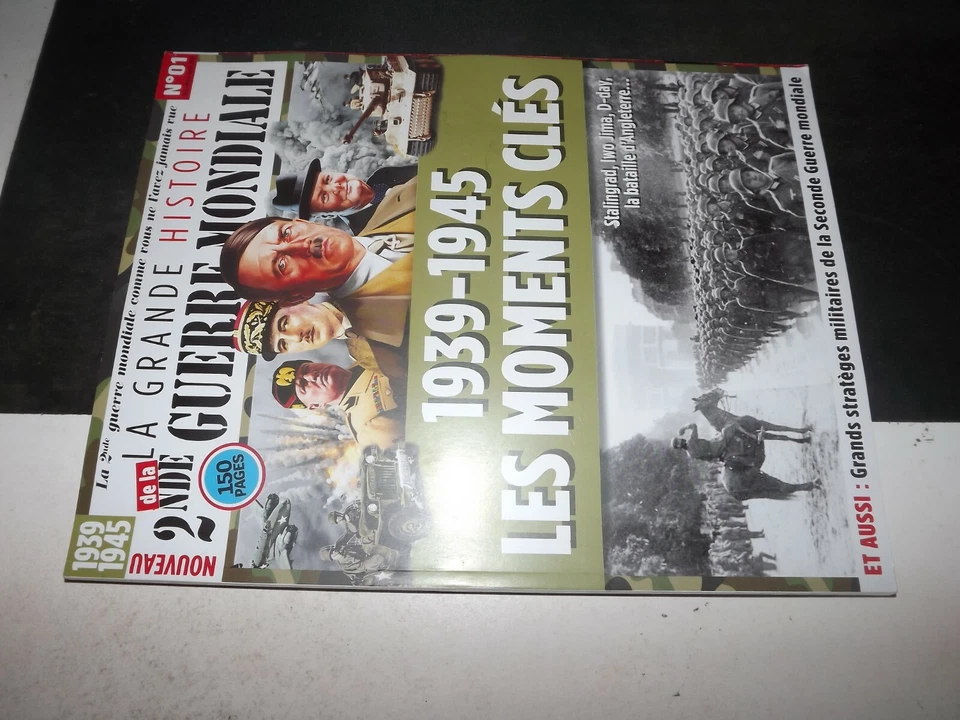 **gr Grande Histoire de la 2nde Guerre Mondiale n°1 Enigma - Iwo Jima - D Day  - Photo 1/1