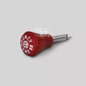 vw karmann ghia emergency switch knob with light bulb inside bell shape / EACH - Picture 1 of 2