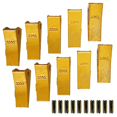 23 230 Series 230S Bucket Teeth with 23FP Flex Pins for Excavator - 10PK - Image 1 of 4