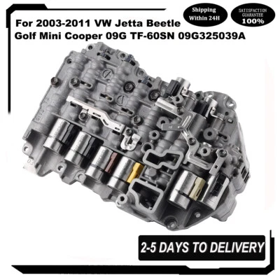 09G Transmission Valve Body W/ Solenoid For Audi TT VW Beetle Jetta Mini Cooper. Foto 1 de 4
