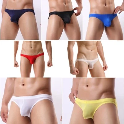 81-411 Herren Erotik Slip Eisseide 1/2/3er freie Farbwahl aus 7 Farben in S-2XL - Bild 1 von 4