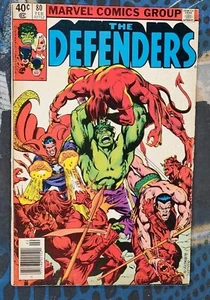 Marvel Comics The Defenders February 1980 VOL# 1 NO# 80 Comic Book 1324 - Picture 1 of 2