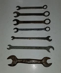 Lot Of 7 Vintage Mini Wrenches different makers. - Picture 1 of 4