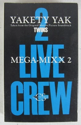 2 Live Crew Cassette Single Yakety Yak 1988 Twins Movie Soundtrack - Image 1 of 3