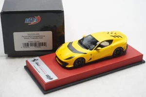 1/43 BBR FERRARI 812 COMPETIZIONE COUPE GIALLO MATT TRISTATOLEATHER BASE 10 N MR - Picture 1 of 5