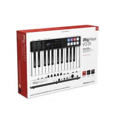 IK Multimedia iRig Keys I/O 25 Note Keyboard Controller/Interface for iOS/MAC/PC - Image 1 of 4