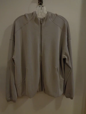 Sudadera con Capucha Larga Lululemon Softstreme Cremallera Completa Gris Ceniza Súper Suave, Cómoda Talla L Nueva sin Etiquetas Foto 1 de 4
