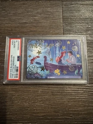 2023 Weiss Schwarz Blau Disney The Little Mermaid Box Topper PSA 10 - Imagem 1 de 2