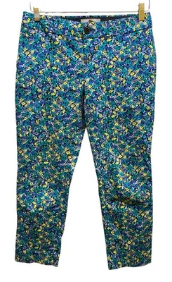 Banana Republic Pants Women’s Petite 2 Purple Sloan Boot Cut Rayon - Image 1 of 4