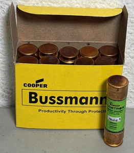 (10) Cooper Bussmann FRN-R-40 Fusetron RK5 Dual Element Time Delay Fuse - Picture 1 of 3
