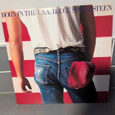 BRUCE SPRINGSTEEN - BORN IN THE USA 2015 RSD VINYL LP QC38653 EX/EX - Image 1 of 4