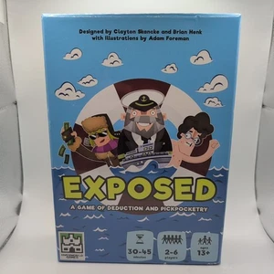 Exposed A Game Of Deduction And Pick Pocketry - Overworld Games OWG0602 - NEU - Bild 1 von 6