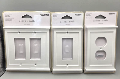 Lote de 3 tornillos de pared Allen Roth Capitol faltantes Foto 1 de 2