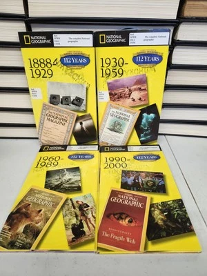 NATIONAL GEOGRAPHIC 112 Year 32 DISC CD-Rom Collectors Set 1888-2000 - Image 1 of 3
