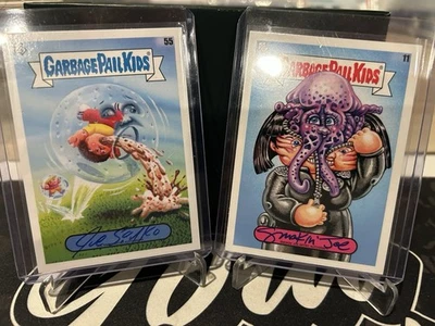 Garbage Pail Kids Smokin' Joe Artist Auto And Joe Simko Artist Auto - Image 1 of 4