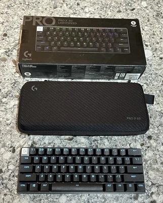Logitech G PRO X 60 Lightspeed Wireless Gaming Keyboard - Image 1 of 4