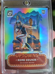 2024 Panini Donruss Optic - Uptowns Rome Odunze #11 (RC) - Picture 1 of 3