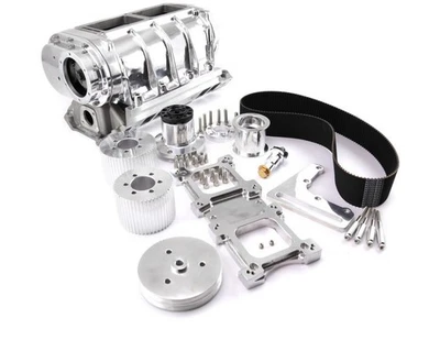 Kit Soplador Supercargador Roots Completo Chevy Bloque Pequeño 6-71 Foto 1 de 4