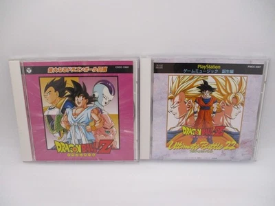 Dragonball Z Ultimate Battle 22 & Idainaru DB Densetsu Jeu Musique CD 2pcs Japan - Bild 1 von 4