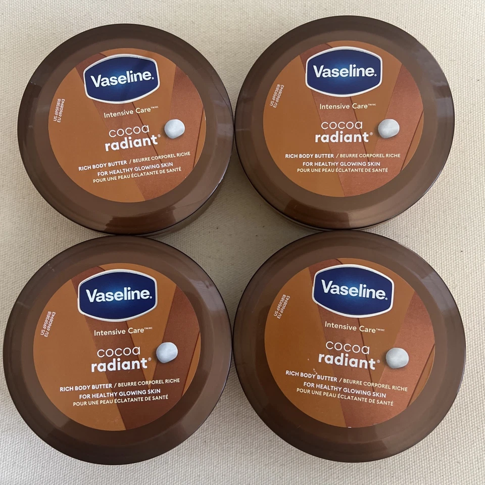 Vaseline Smoothing Body Butter With Cocoa and Shea Butters 8 Oz