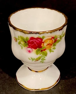 Royal Albert Bone China Egg Holder Cup “Old Country Roses” 2.25x1.75” England  - Picture 1 of 5