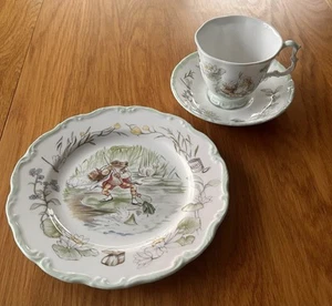 Royal Albert Beatrix Potter Porzell Gedeck J. Fisher Teat. Coll. „RARE TOP“ A - Bild 1 von 9