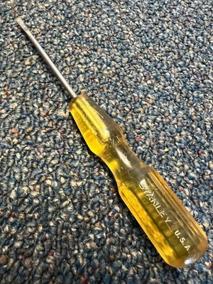 Vtg Stanley KS6854 Bell System screwdriver, 6-1/4", nice - Image 1 of 4
