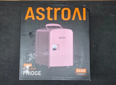 NUEVO Mini Nevera 4L 6 Latas Cuidado de la Piel Nevera Mini Cosméticos Maquillaje Refrigerador ROSA Foto 1 de 4