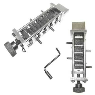 Ювелирный гофрированный рулон металлический зигзагообразный узор формовочная прокатная мельница станок инструмент - Изображение 1 из 4