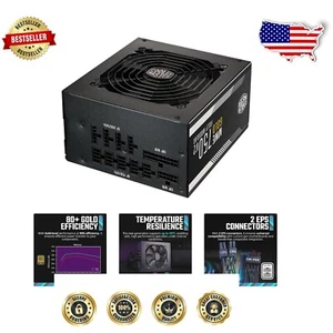 Reliable MWE Gold 750W Full Modular Power Supply - 5-Year Warranty Included - Picture 1 of 15