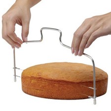Adjustable Wire Cake Slicer Cutter Leveller Decorating Bread Wire Decor Tools RF