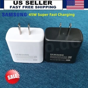 Original 45W Ladegerät USB-C Wand Schnell Ladegerät für Samsung S24 S23 S22 S21 Ultra - Bild 1 von 14