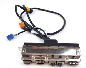 IBM Lenovo Thinkstation D20 USB Audio Front I/O Panel W Cables 41R5657 - Picture 1 of 4