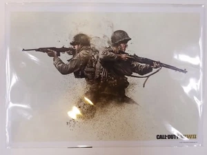 Call of Duty WWII ART PRINT CultureFly Collector's Box Item - NEW! 7x10 - Picture 1 of 2