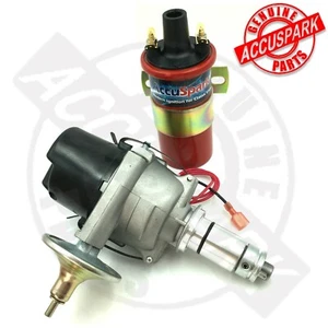 MGA Lucas DM2 & 25D AccuSpark distributor and sports red coil - Picture 1 of 9