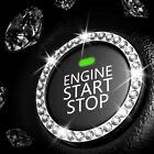 Bling Crystal Rhinestone Push Start Button Cover Start Stop Switch Ring