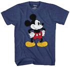 Disney Mickey Mouse "Tones" Adult Graphic T-Shirt for Men (Navy Heather) 1916851
