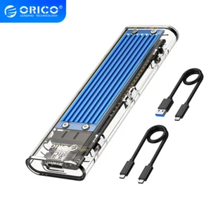 ORICO M.2 NVME SSD Case Solid State Drive Enclosure 10Gbps UASP & TRIM 2TB Blue - Afbeelding 1 van 8