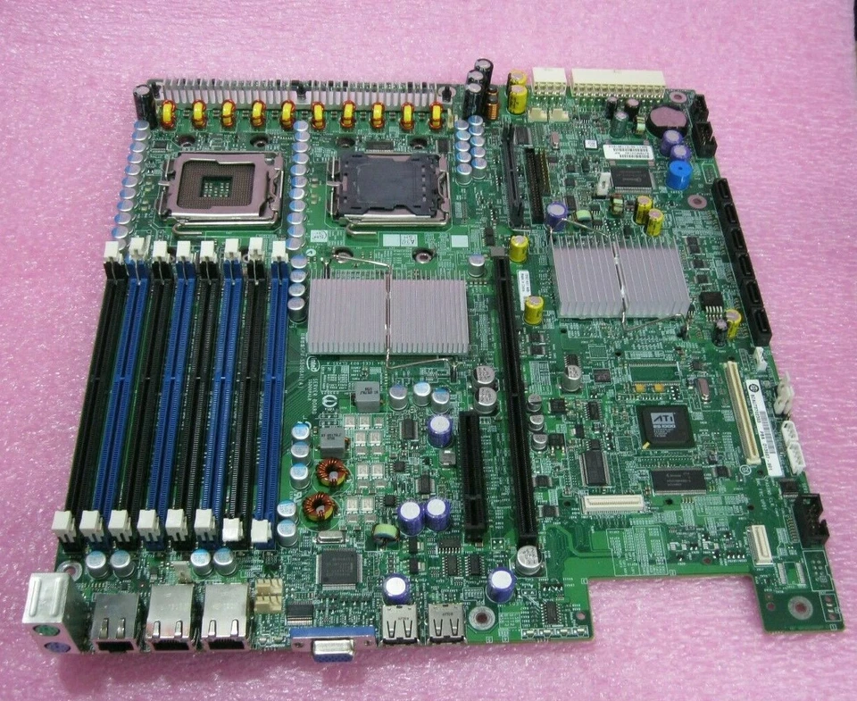 Intel S5000PALR D13607-901 Server Motherboard CPU S5000AL - Image 1 of 4
