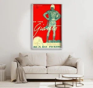 1944 New York Giant Green Bay Packers Championship 24x36 or 11x17 In Poster - Bild 1 von 4