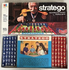Vintage STRATEGO Brettspiel MB 1977 aus USA - vollständig - Bild 1 von 11