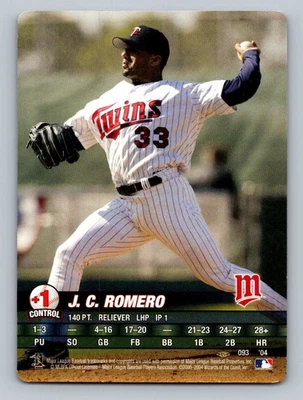 2004 MLB Showdown Pennant Run J.C. Romero #093 - Image 1 of 2