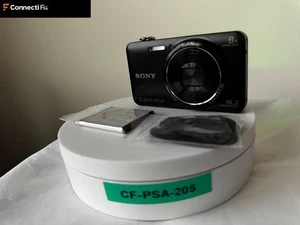 Sony Cyber-Shot DSC-WX80 16.2MP Camera w/ Battery  & Loop -Partial Screen Damage - Picture 1 of 24