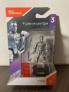 Mega Construx Terminator Genisys T-1000 Action Figure Bloks 2in Miniature GBG36 - Picture 1 of 3