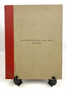 The Picture History of World War II 1939-1945 Grosset & Dunlap 1946 Hardcover - Picture 1 of 13