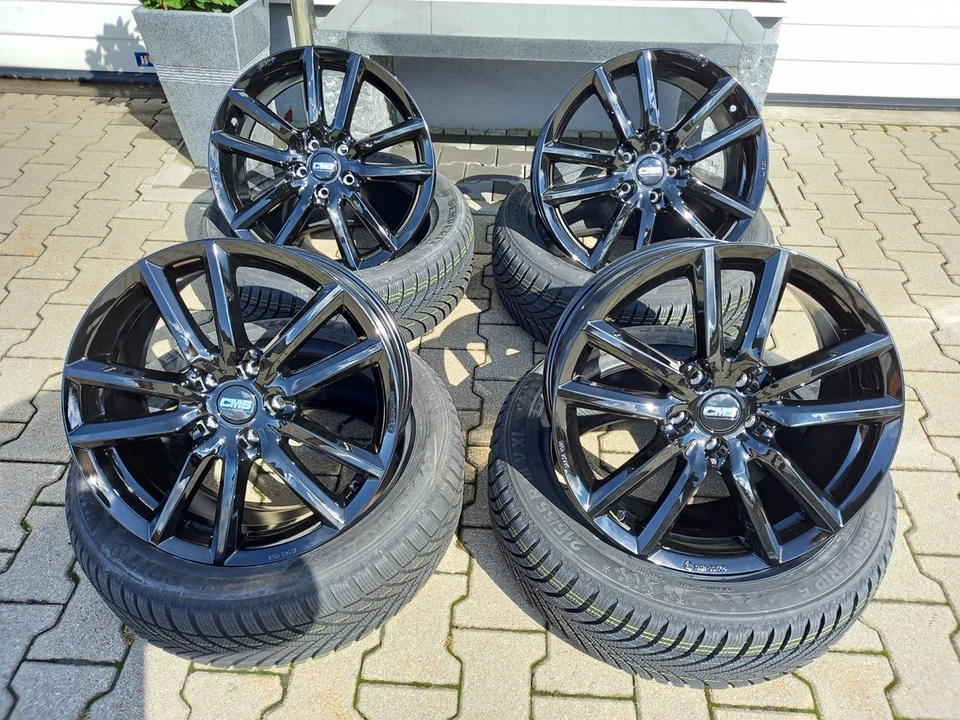 Winterräder Cupra Terramar 18 Zoll 4 x CMS C27 black Felgen Hankook W330 Reifen - Bild 1 von 1